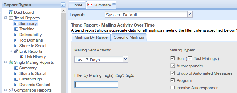 Pulling a report using Tags in Acoustic