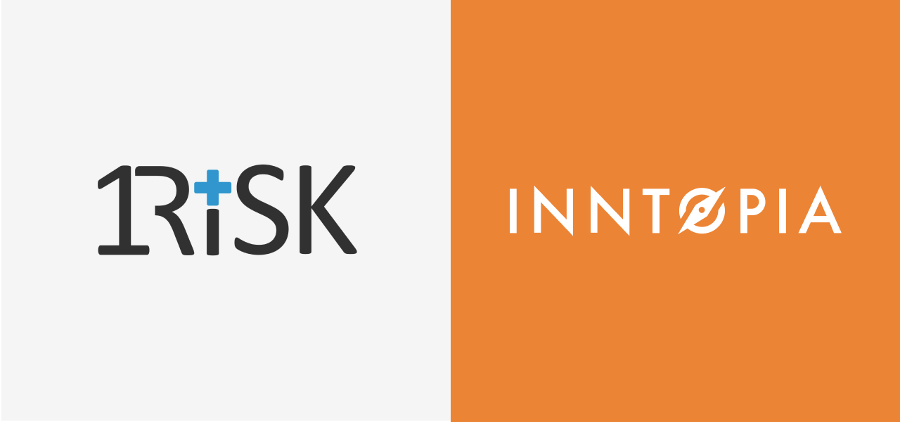 1risk and inntopia logos