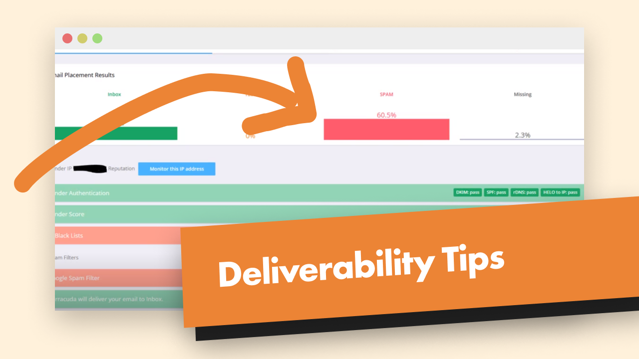 deliverability tips