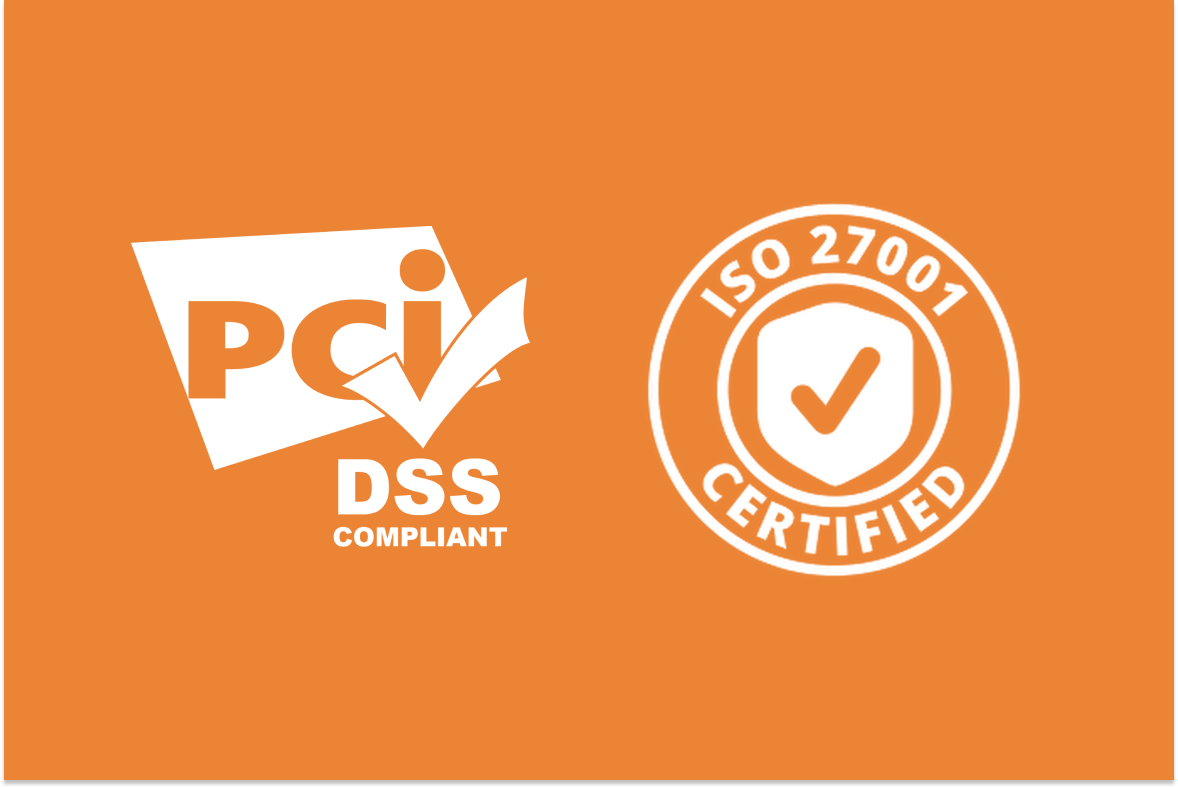 images of pci and iso certification