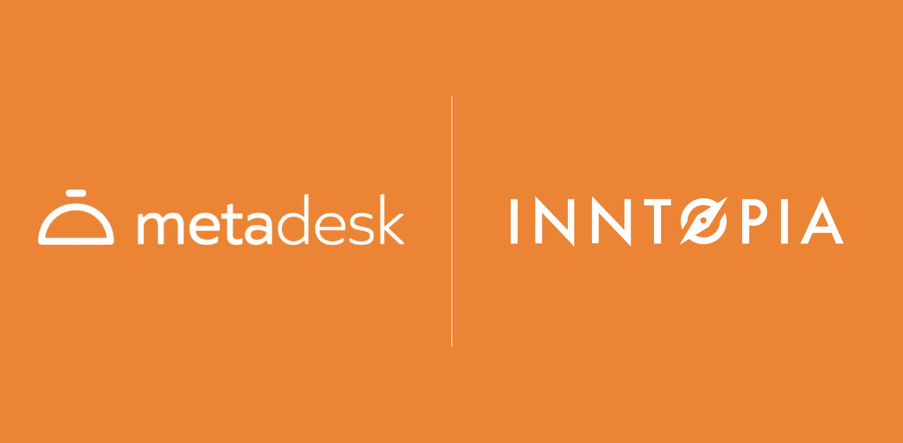 metadesk and inntopia logos