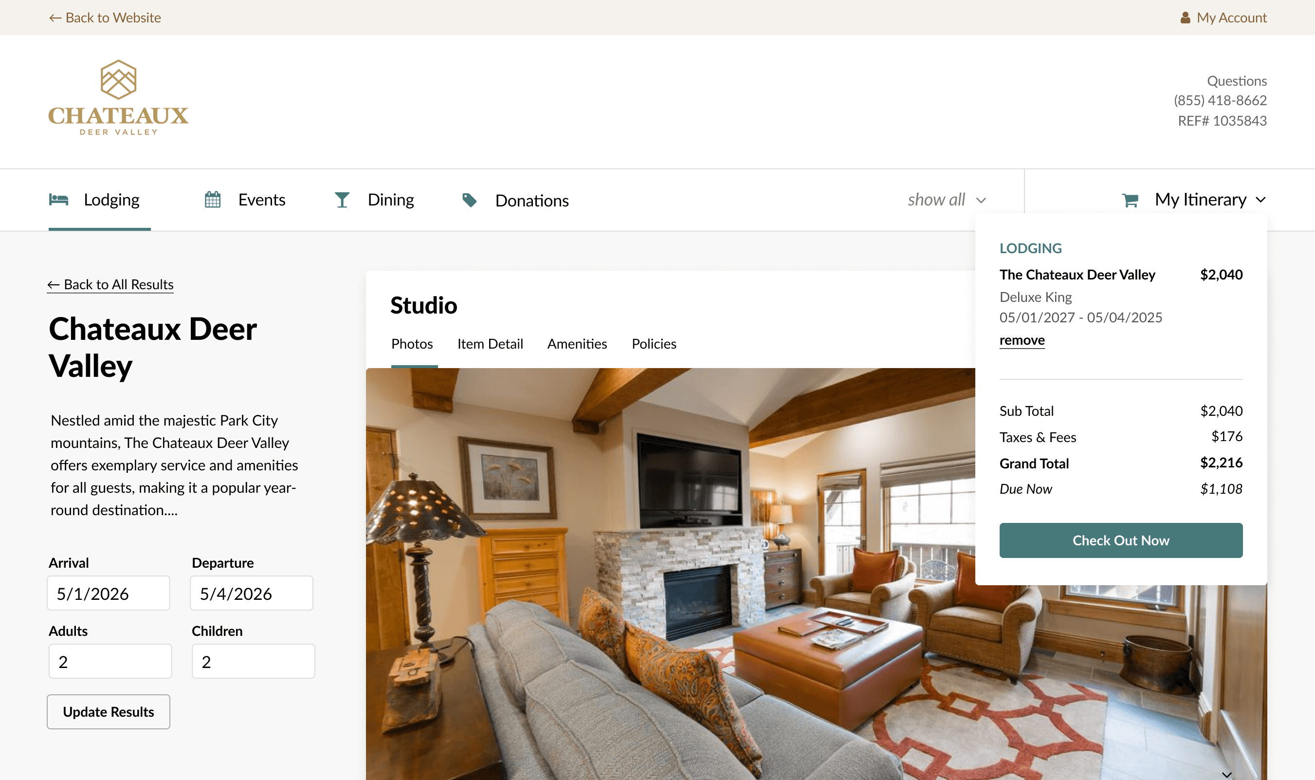 Commerce store Screenshot